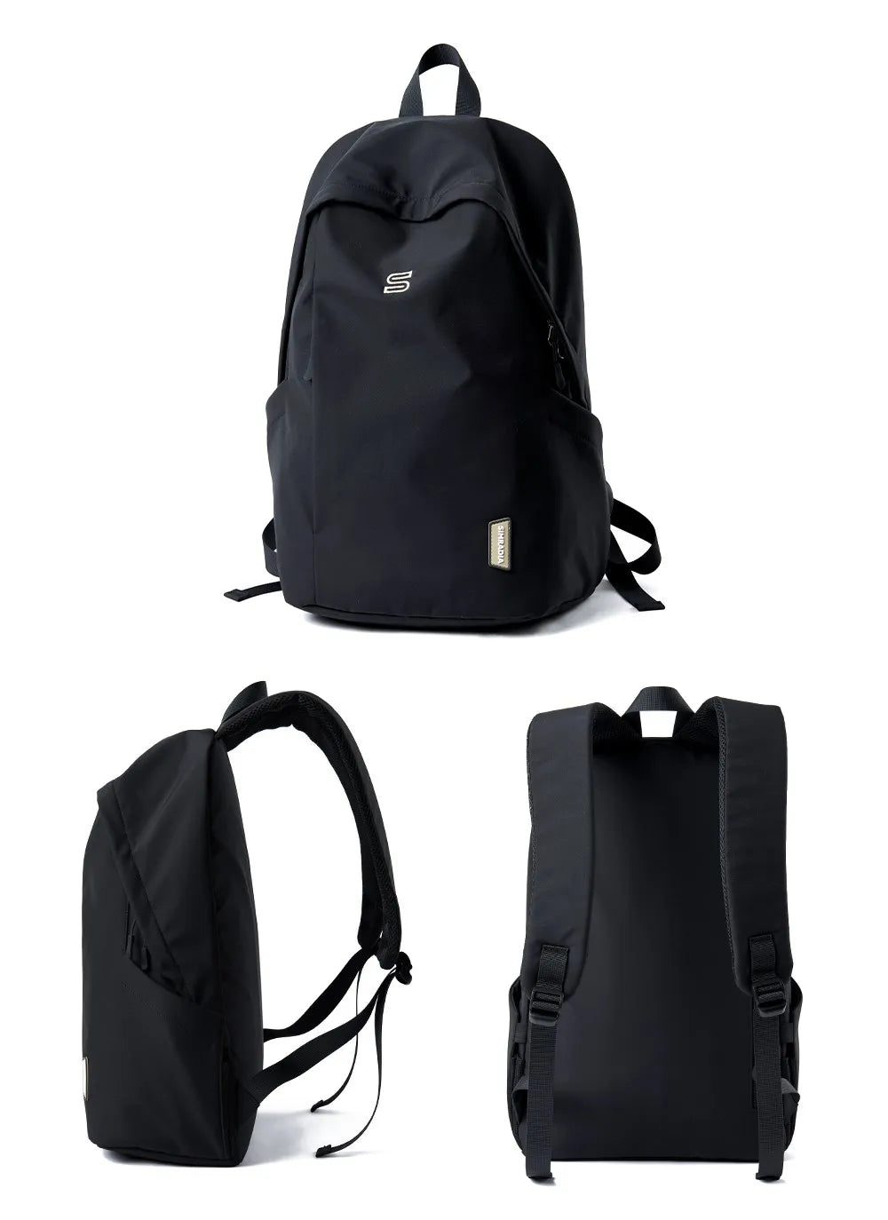 2024 Men's Backpack Lightweight 15.6inch Laptop Bag Casual 30L Waterproof Oxford Travel Backbag Teenage Outdoor Sport Bag