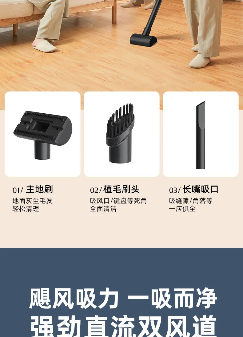 Xiaomi 9200000Pa Wireless Handheld Vacuum Cleaner Cordless Handheld Vacuum Chargeable Auto Strong Vacuum For Home Car Cleaner